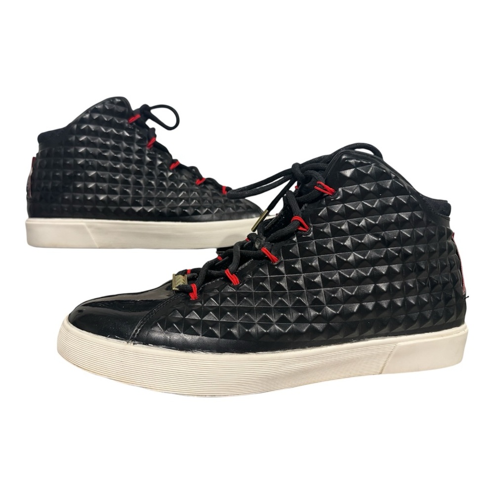Nike LeBron 12 NSW Lifestyle QS Black Challenge Red 2014 Men’s Size 10